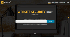 Desktop Screenshot of freessl.com